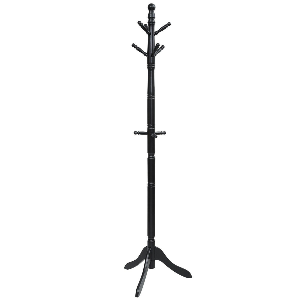 Promotion Reguliuojama medinė paltų kabykla, 9