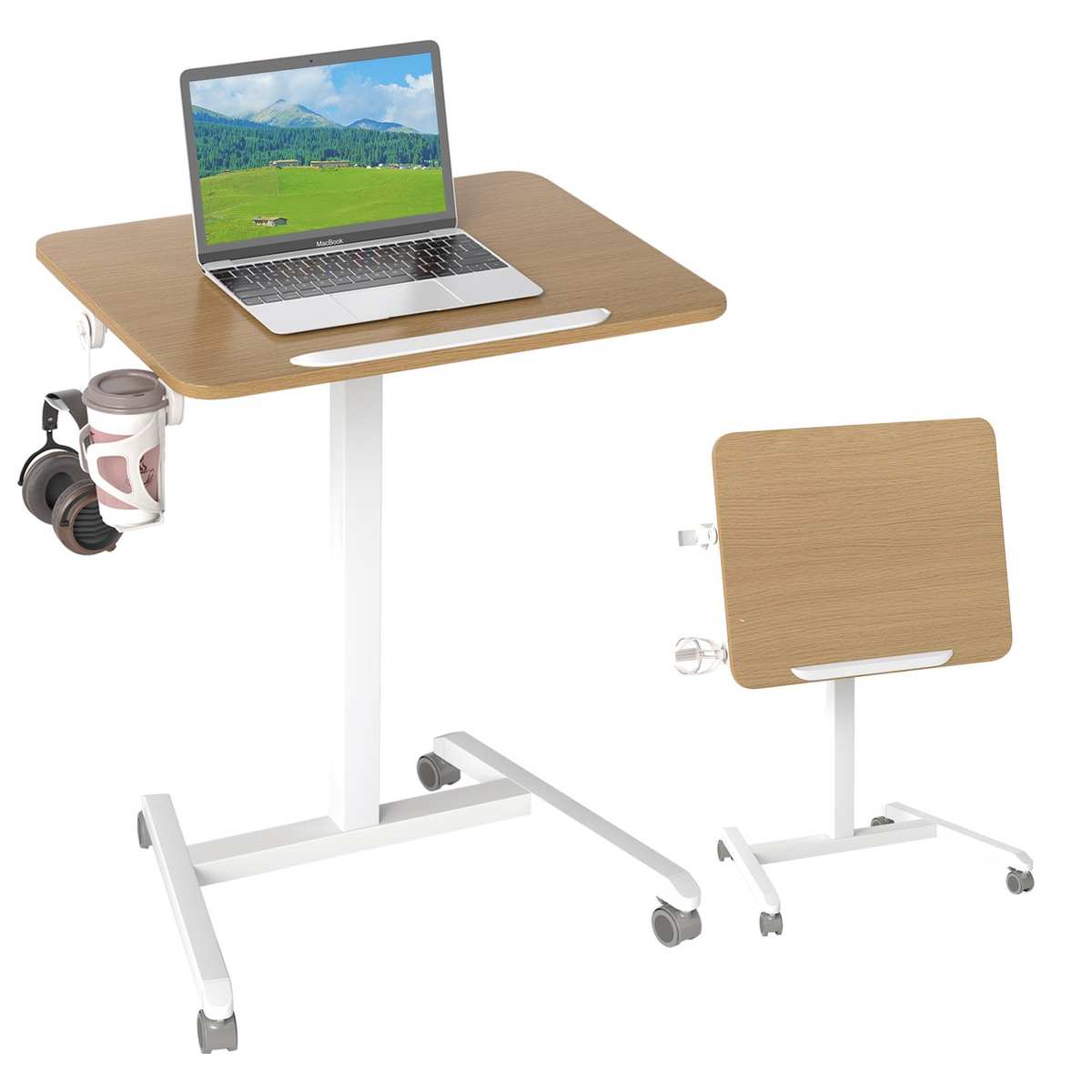 Promotion Regulējama augstuma galds, salokāms mobilais
