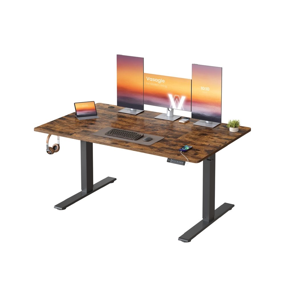 Songmics Augstumā regulējams galds VASAGLE LSD144KD02