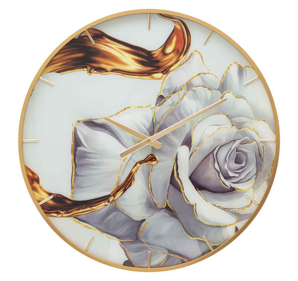 Mauro Ferretti Sienas pulkstenis Glass Rose