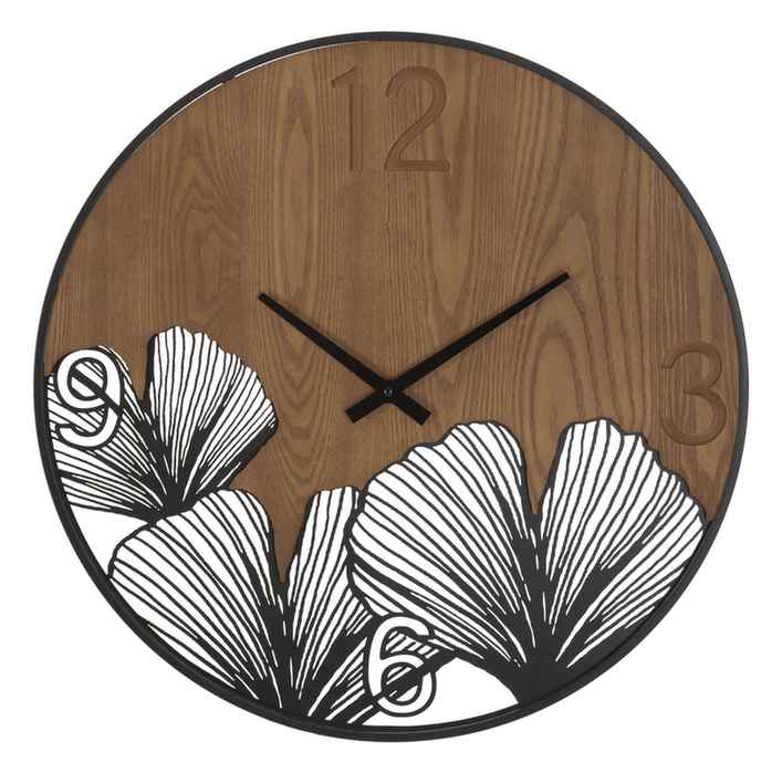 Mauro Ferretti Sienas pulkstenis SUPER WOOD/LEAF