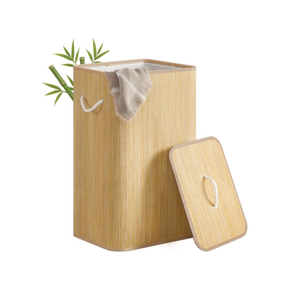 Veļas grozs SONGMICS LCB077YZ01, 60 l