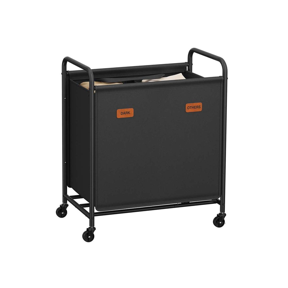 Veļas grozs SONGMICS RLS210B01, 2 nodalījumi