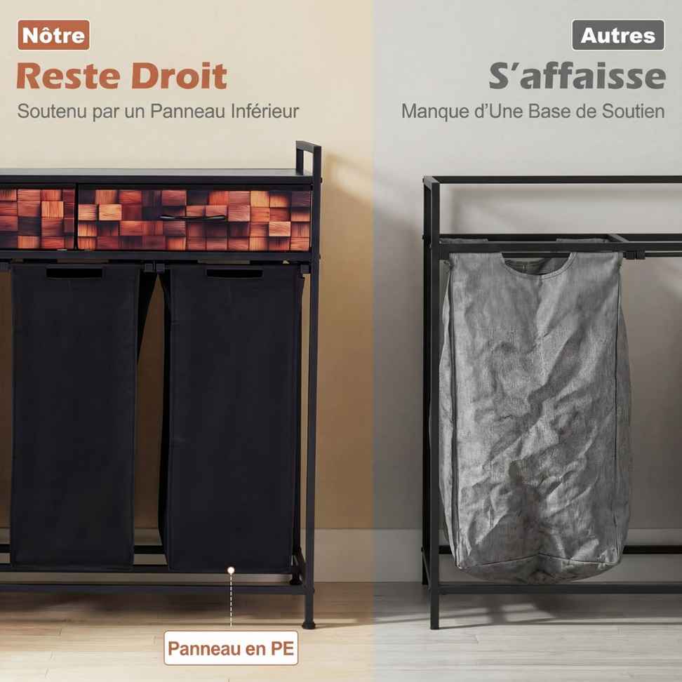 Promotion Veļas grozs, 3 grozi, 2