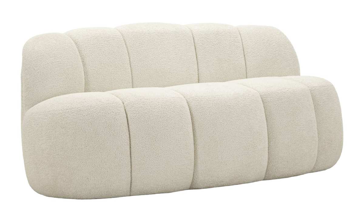 Mauro Ferretti Sofa Ball, 2-vietīga, Balta