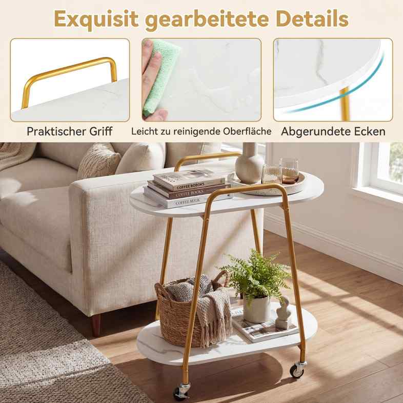 Promotion Sānu galdiņš, 2 plaukti, 60