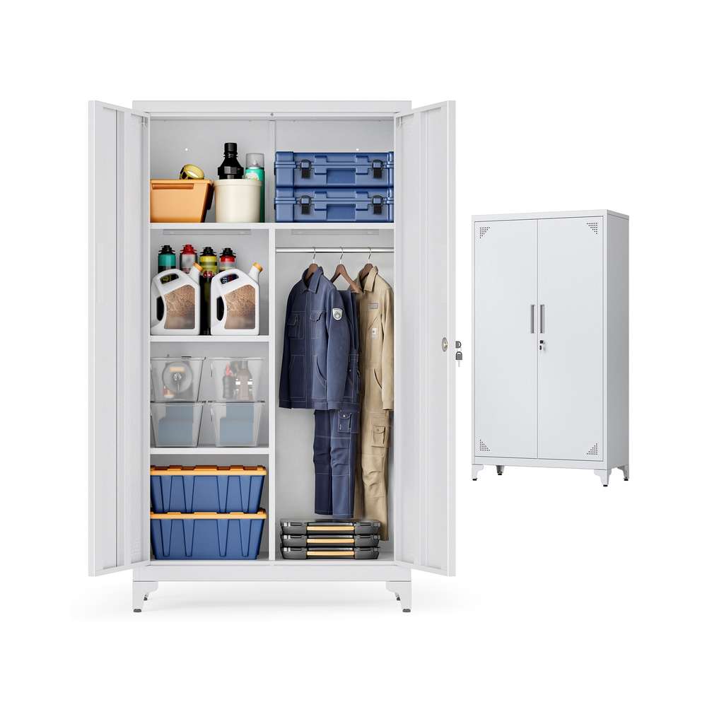 Skapis SONGMICS OMC018GJ01, 2 durvis, 5