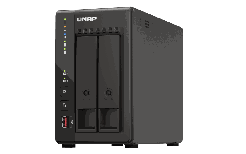 Stacionārs NAS QNAP TS-253E-8G, 2 disku