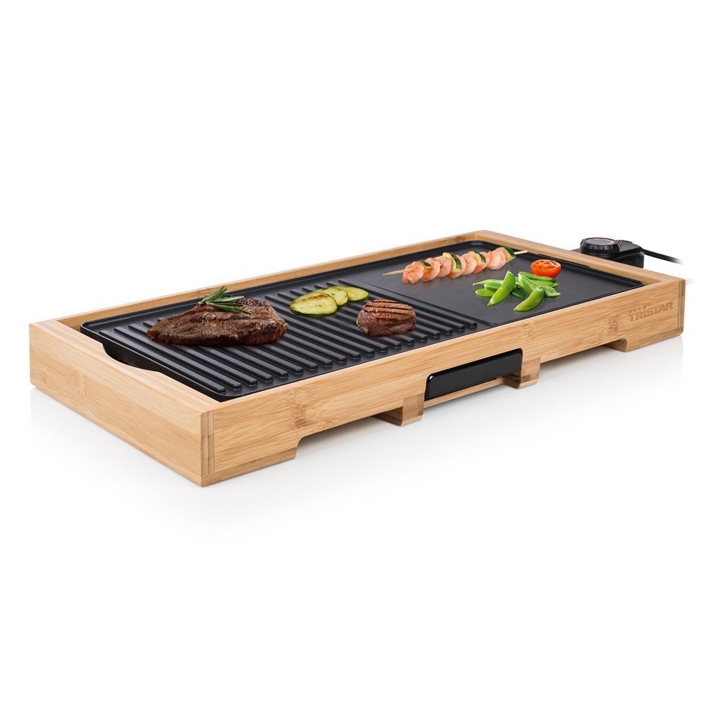 Galda grils Tristar TG2514B Bamboo Grill