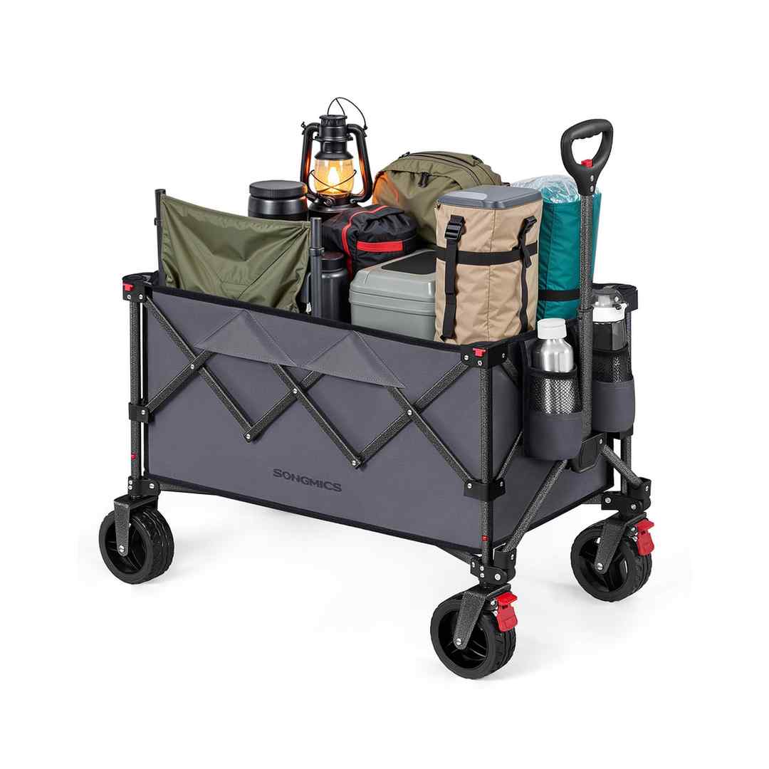 Salokāmi rokas ratiņi SONGMICS GFW115B01, 150