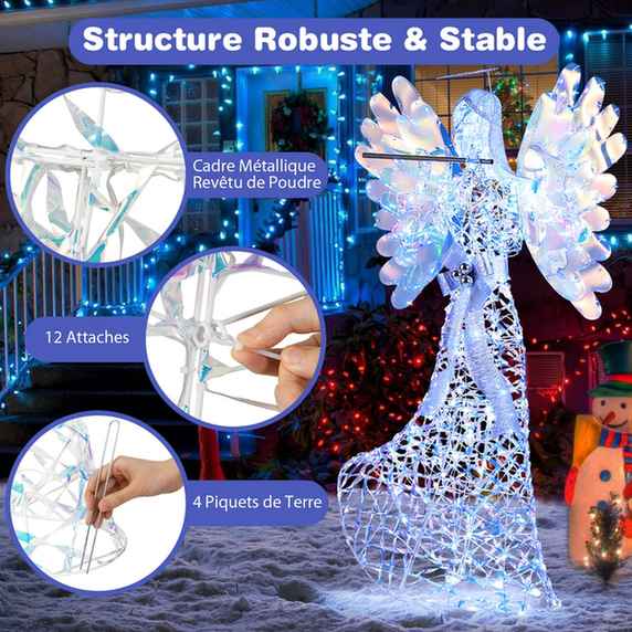 Promotion Spilgta 3D eņģeļa dekorācija, 250