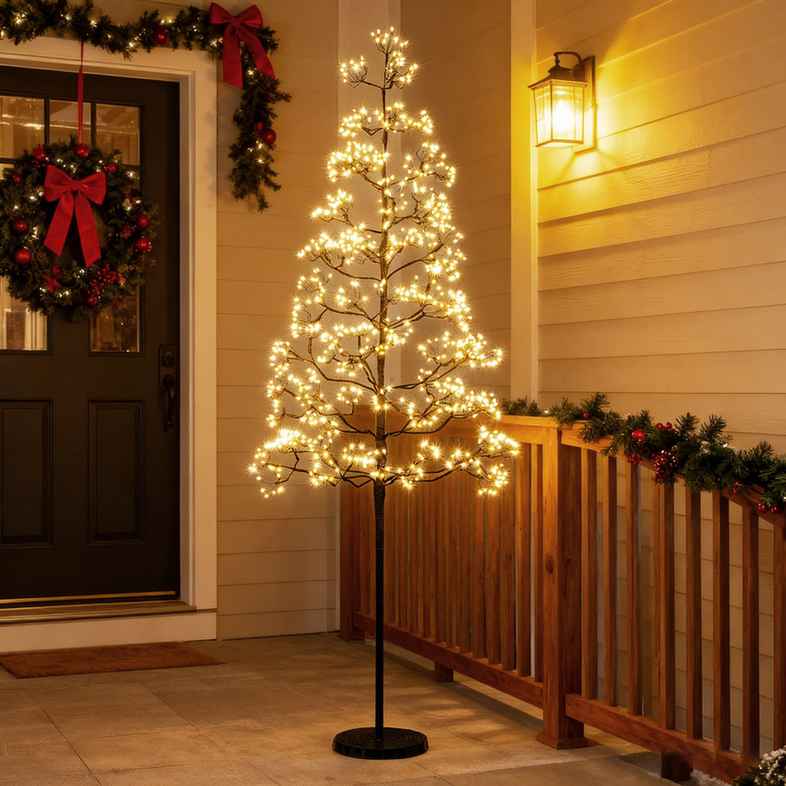 Promotion Izgaismots dekoratīvs koks, 1000 LED