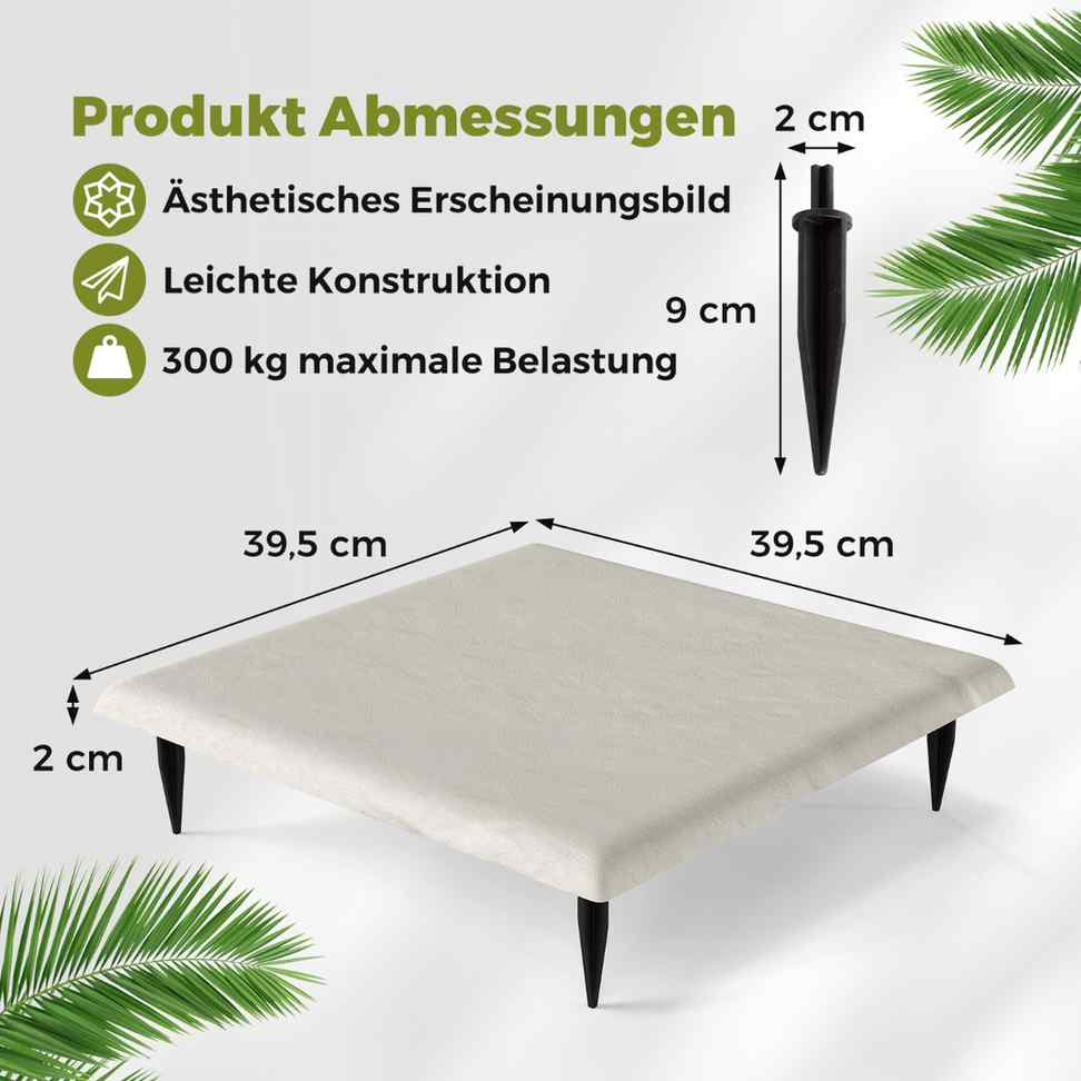 Promotion Terasu flīzes, 16 gab, Smilškrāsas