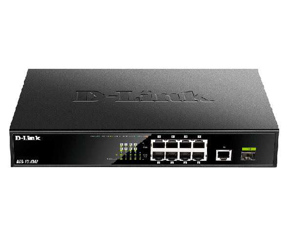 Tīkla komutators D-Link DGS-1010MP, 8 PoE