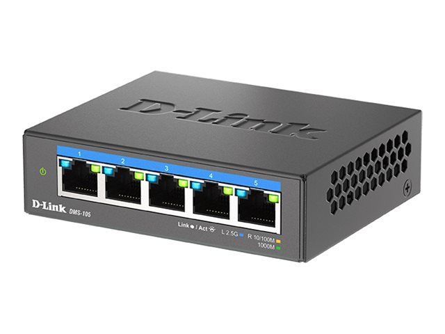 Tīkla komutators D-Link DMS-105/E, 5 porti