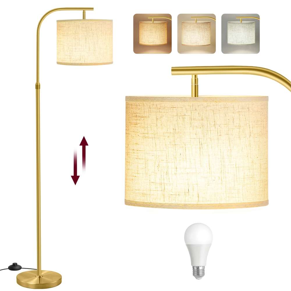 Songmics VASAGLE lokveida stāvlampa