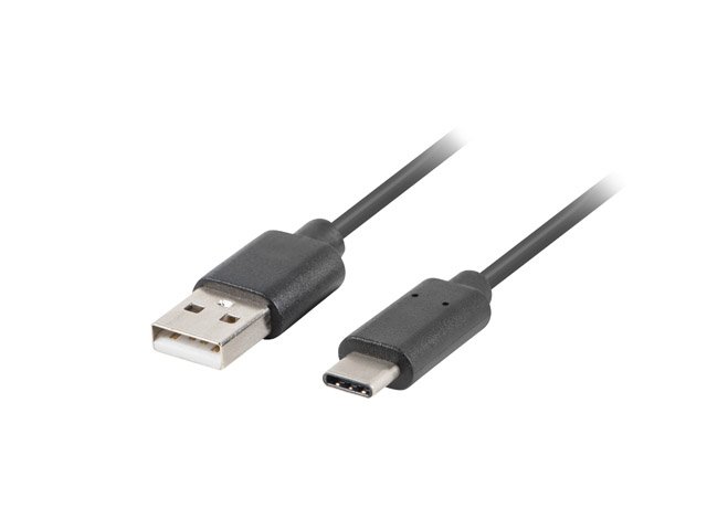 USB-A–USB-C kabelis Lanberg CA-USBO-20CU-0018-BK