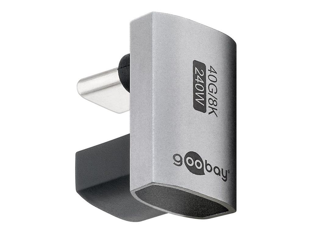 USB-C adapteris Goobay 74445, 180° U