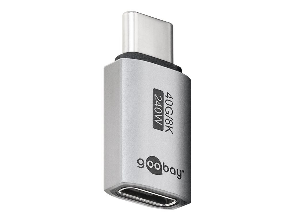USB-C adapteris Goobay 74447, taisns, USB4
