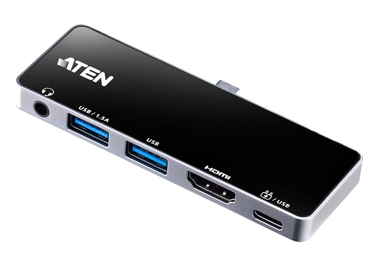 USB-C ceļojumu dokstacija Aten UH3238-AT, dokstacija