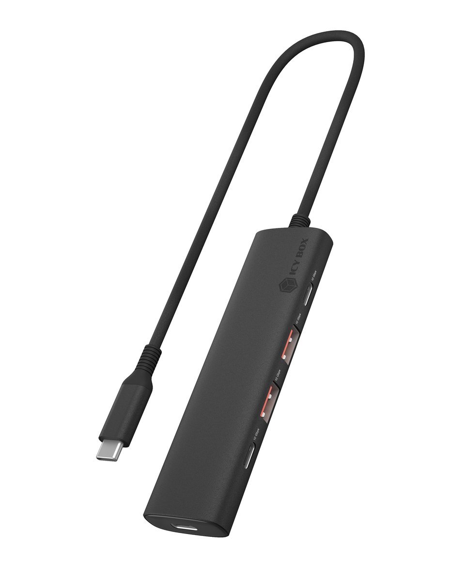 ICY BOX USB centrmezgls Raidsonic IB-HUB1437-CPD