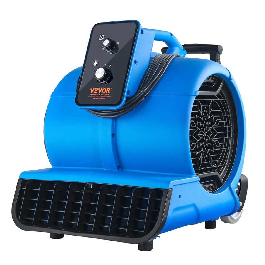 Vevor Pārnēsājams grīdas ventilators, 3 ātrumi