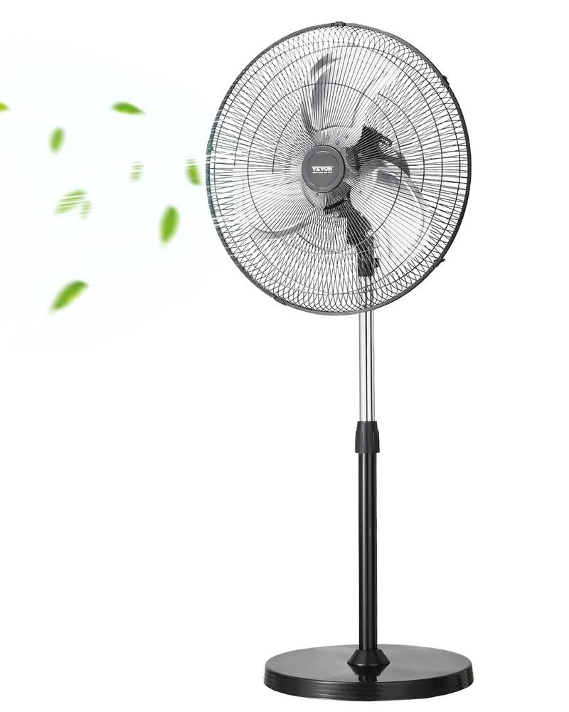 Vevor Industriāls 20 collu oscilējošs grīdas