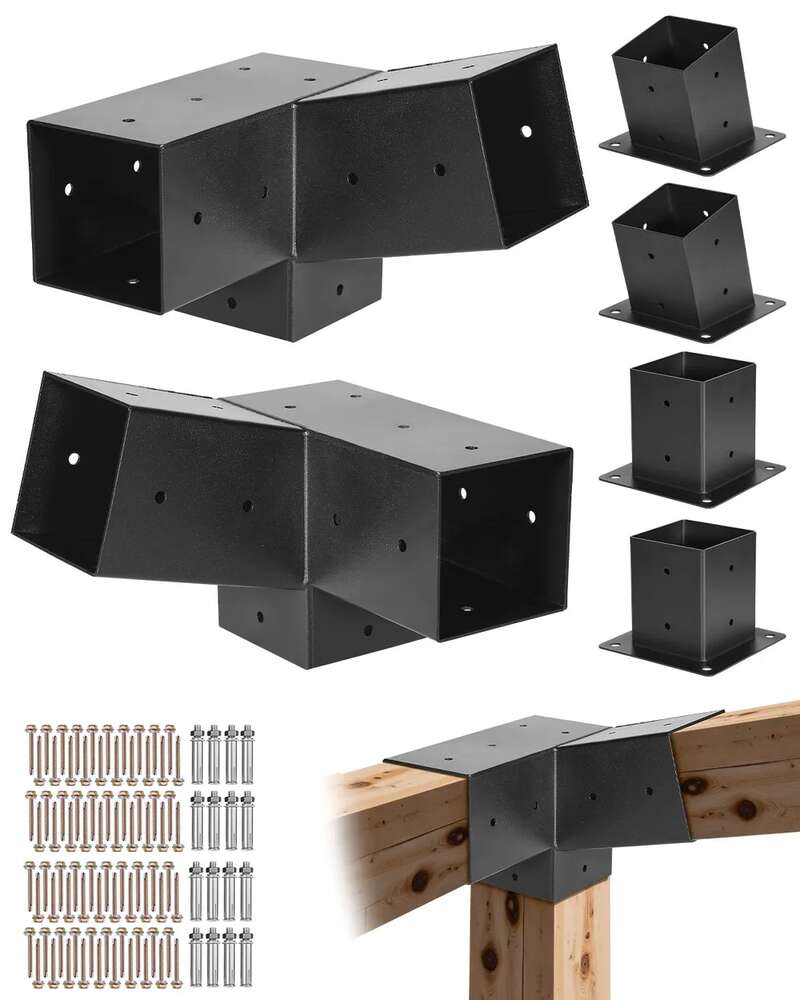 Vevor Pergolas komplekts 92x92 mm koka