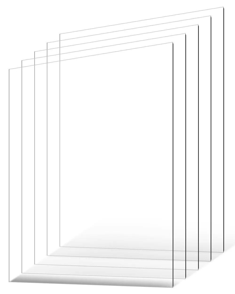 Vevor PET plexiglas loksnes, 24x36 collas