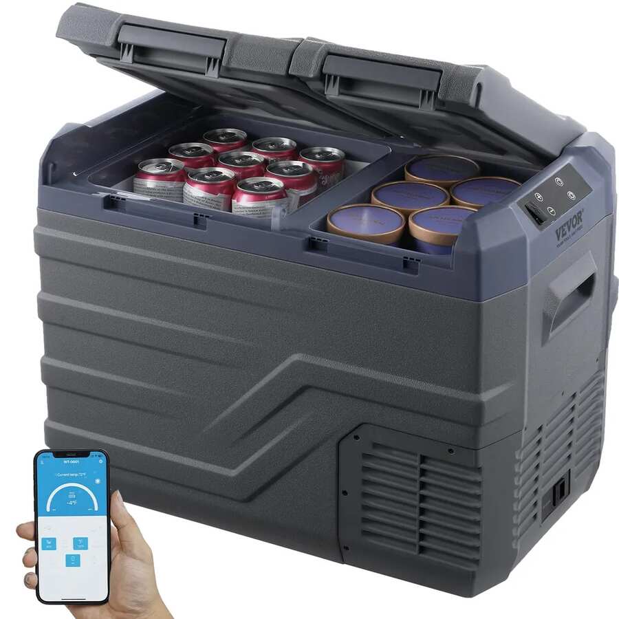 Vevor Pārnēsājams ledusskapītis automašīnai, 32 l