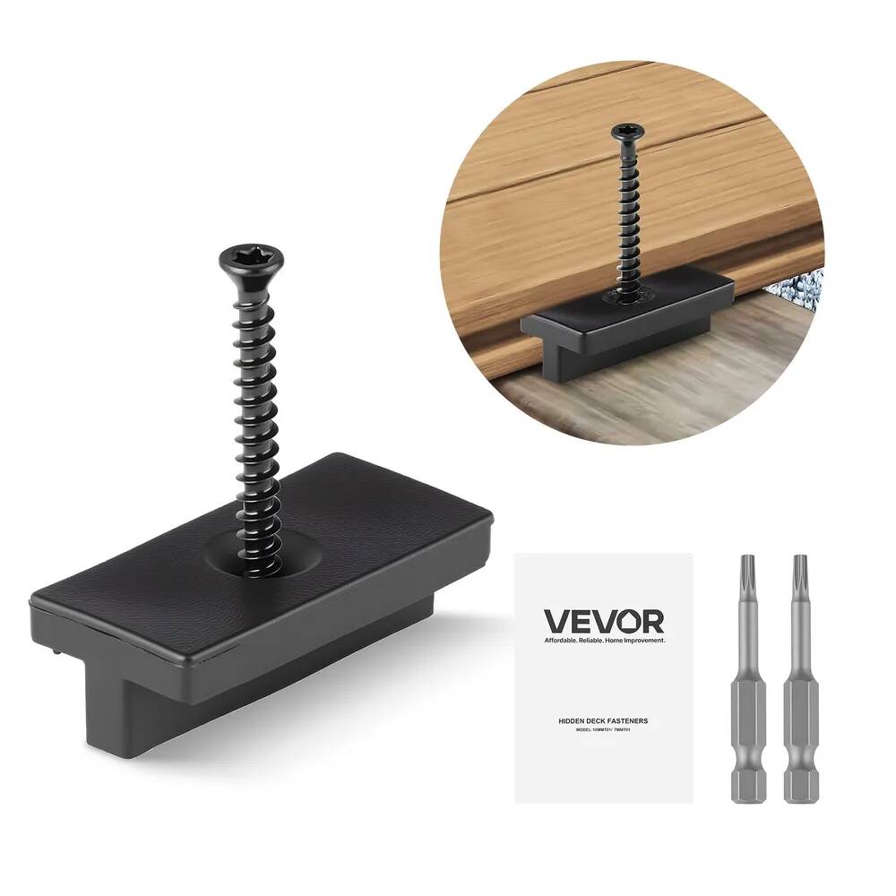 Vevor 500 gab. slēpti terases stiprinājumi