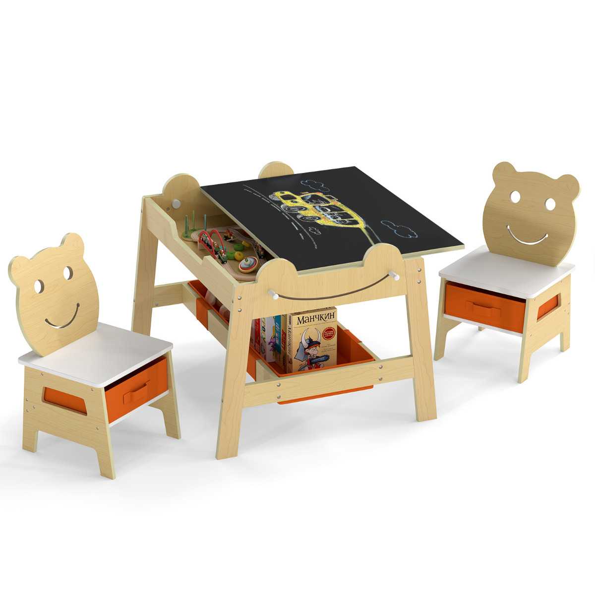 Promotion Bērnu galda un krēslu komplekts