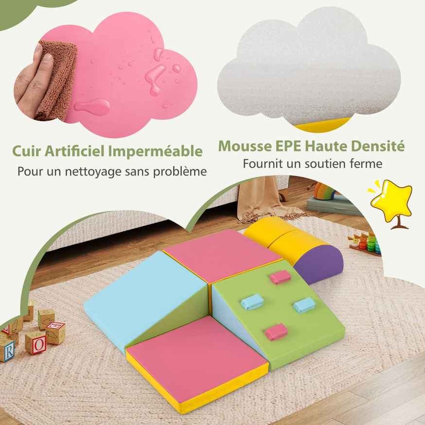 Promotion Bērnu kāpelēšanas kluču komplekts, 6
