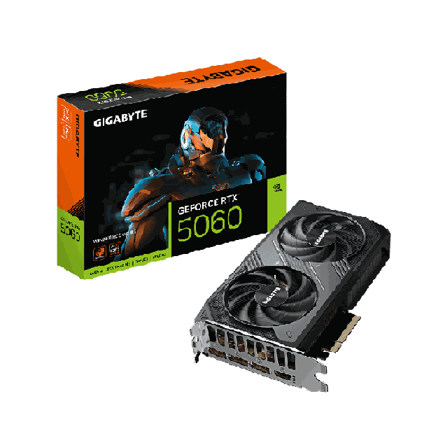 Videokarte Gigabyte GeForce RTX 5060 WINDFORCE
