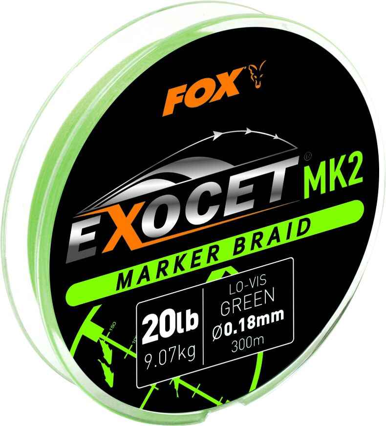 Makšķeraukla Fox Exocet MK2 Marker Braid