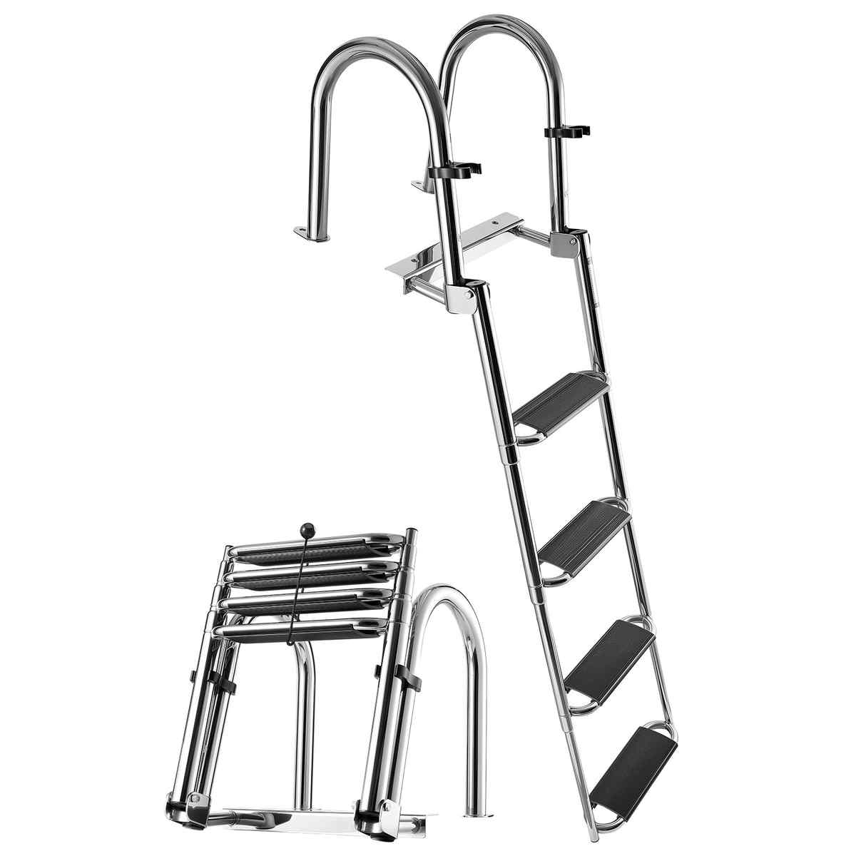 Laivas kāpnes VEVOR 8053S, 4 pakāpieni