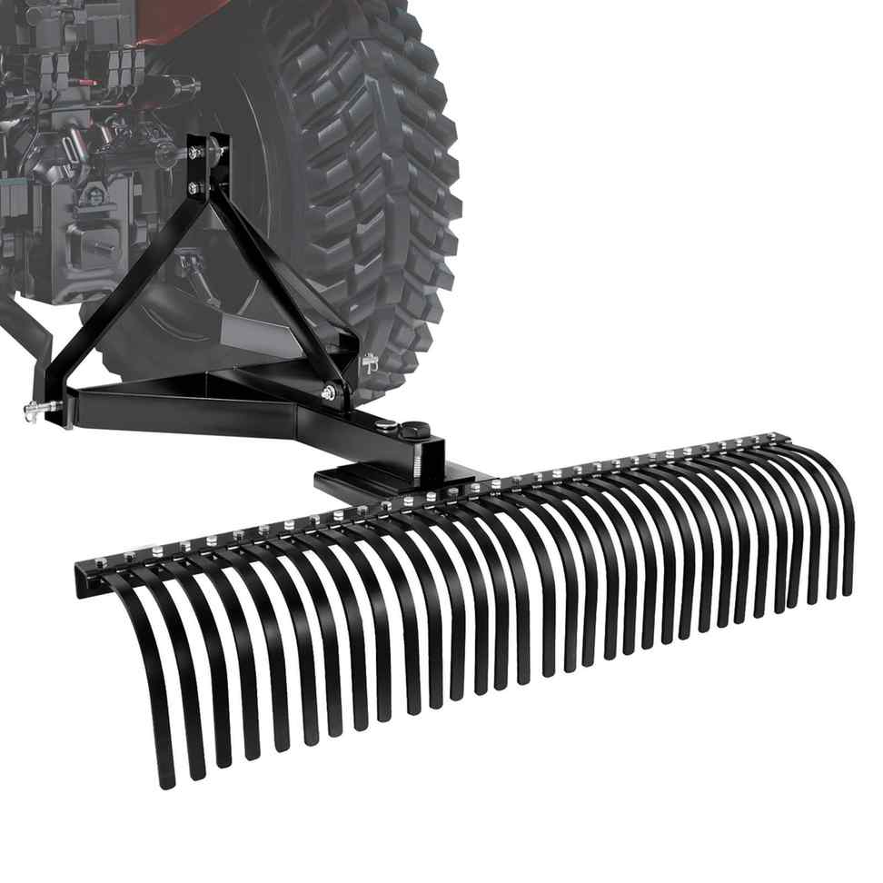 Zāliena grābeklis–aerators VEVOR LR5S, 32 tērauda