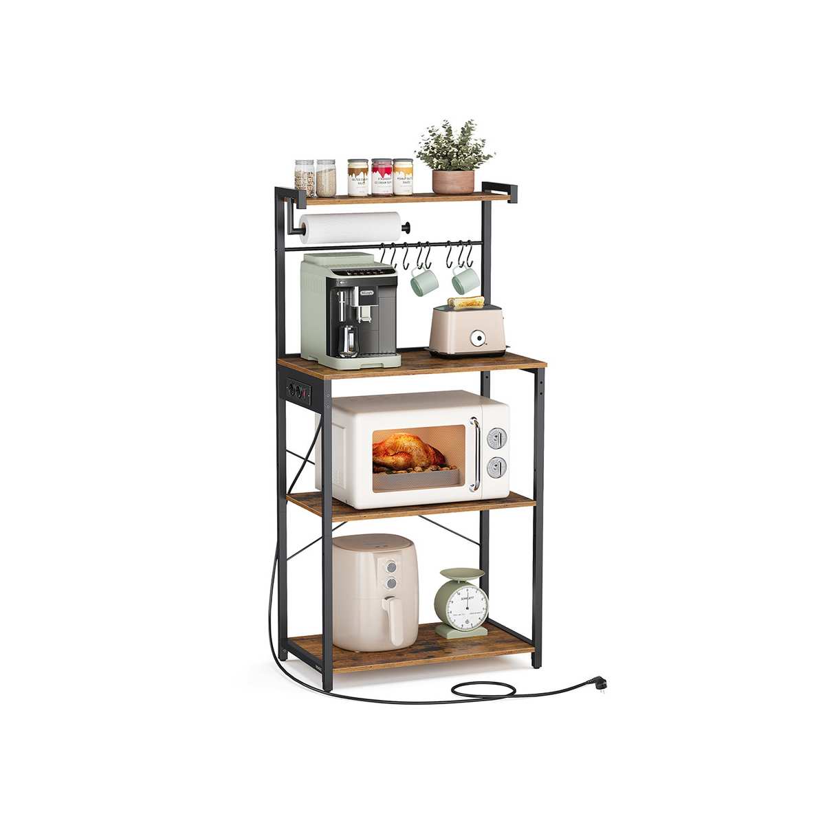 Songmics Virtuves plaukts VASAGLE KKS014K02, 4