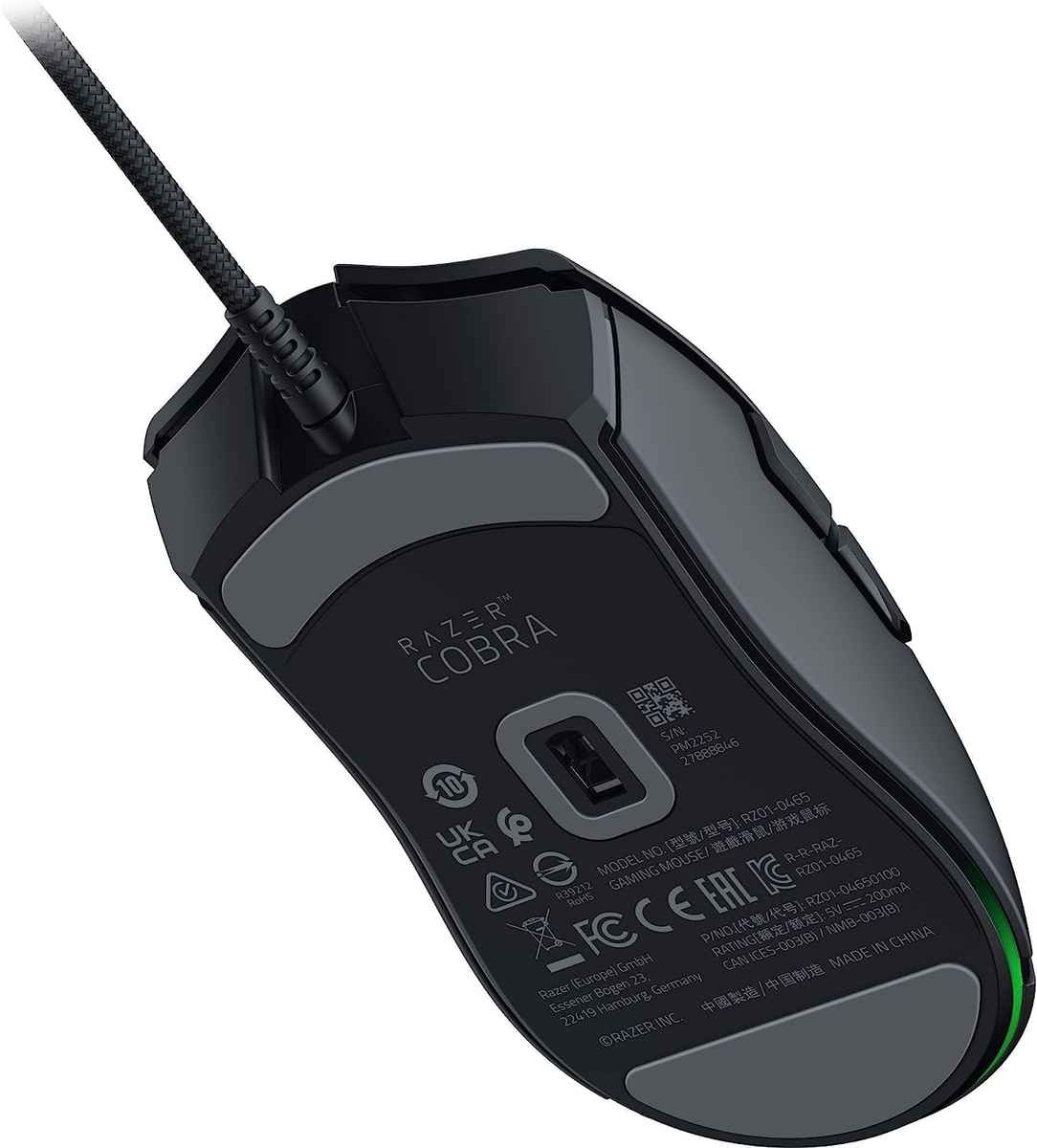 Spēļu pele Razer Cobra, 6 pogas