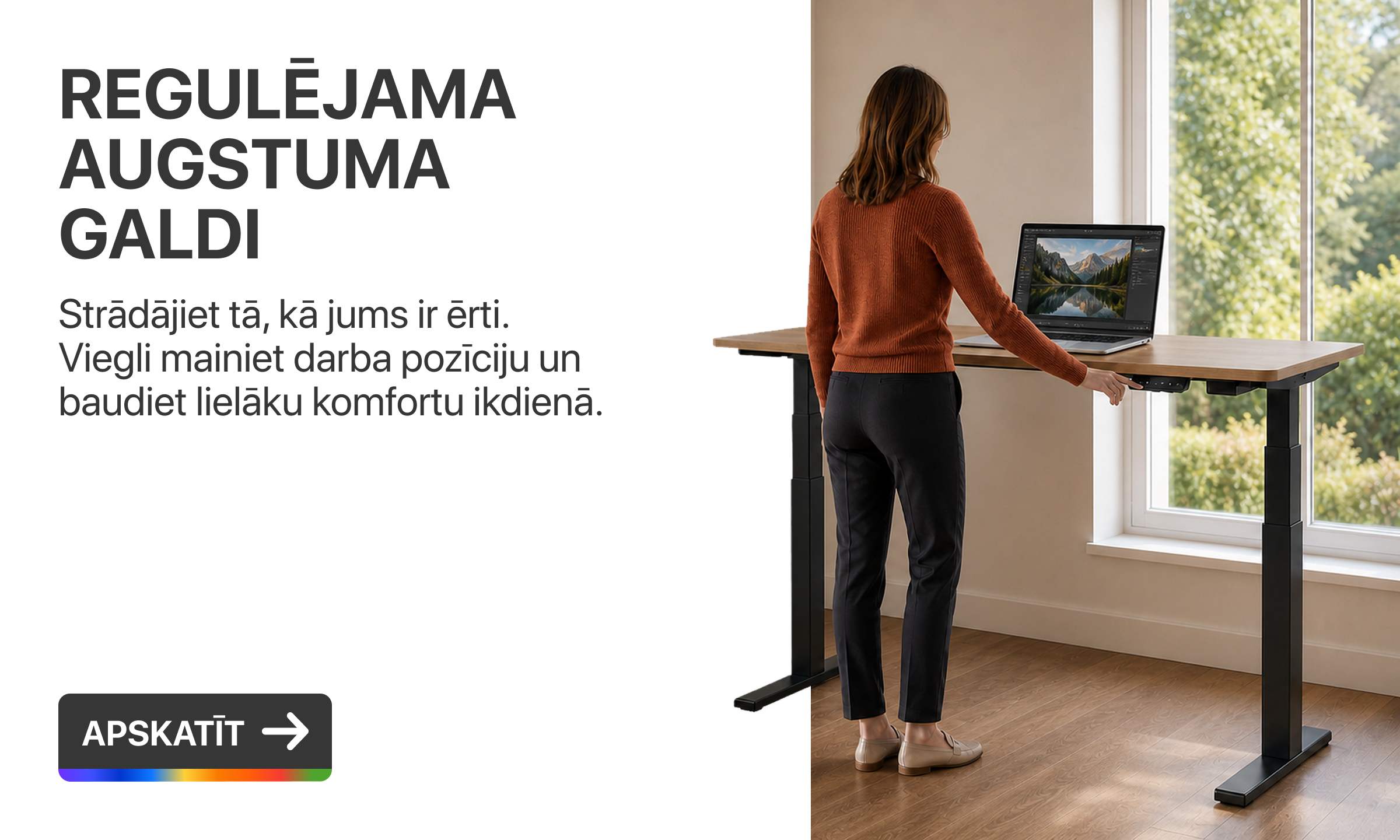 Regulējama augstuma galdi