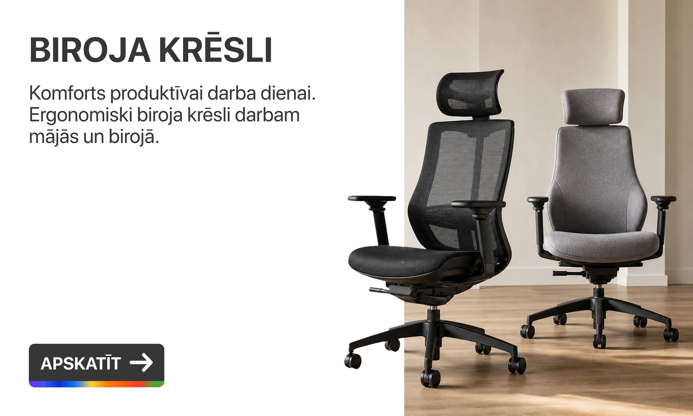 Biroja krēsli