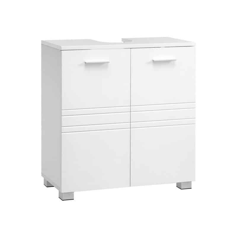 Izlietnes skapis 60 x 30 x 63 cm, balts