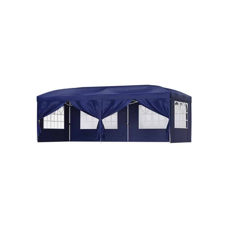 Lapene/paviljons 3x6m, zilā krāsā