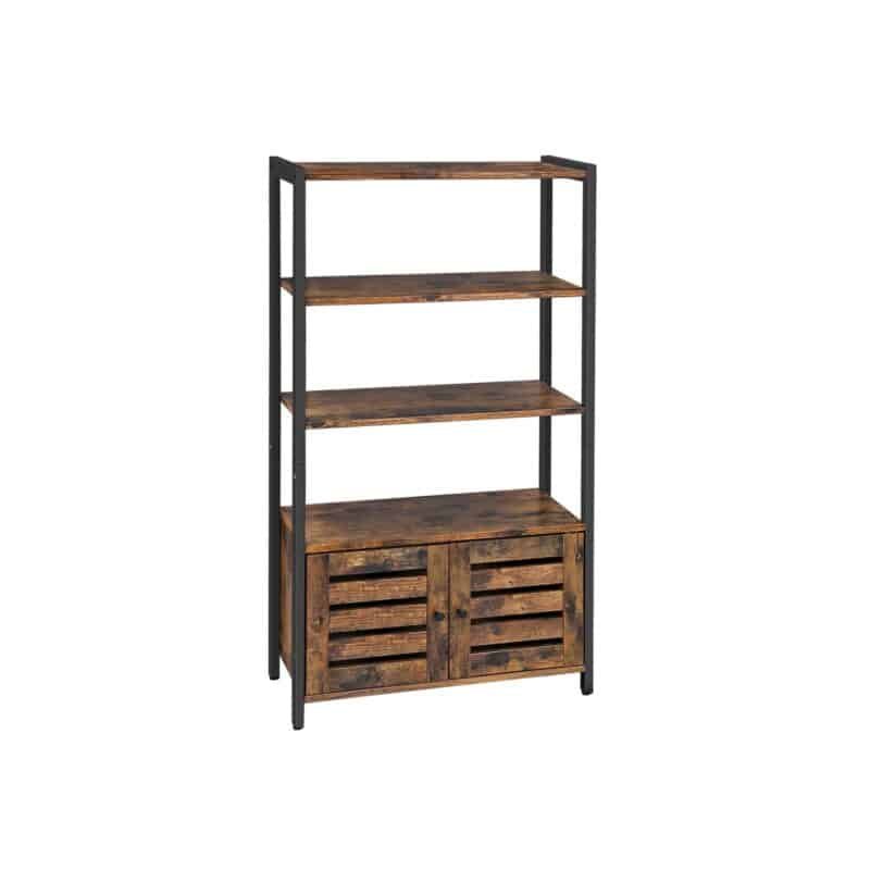 Augsts skapis LSC75BX 70 x 30 x 121,5 cm., brūns/melns