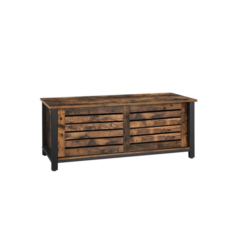TV skapis LTV41BX 110 x 40 x 45 cm., brūns/melns