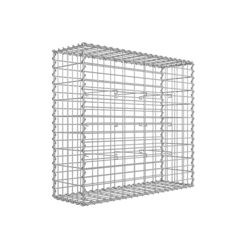 Gabions 100 x 95 x 30 cm. GGB193, sudraba krāsa