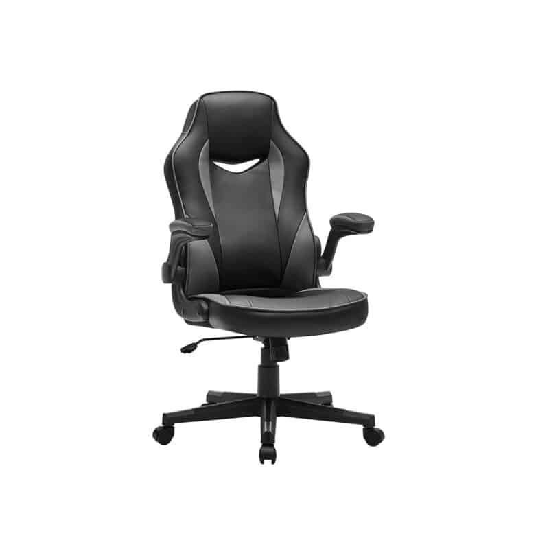 Biroja krēsls OBG064B03, melns/pelēks