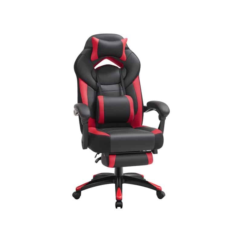 Spēļu krēsls OBG77BR, melns/sarkans