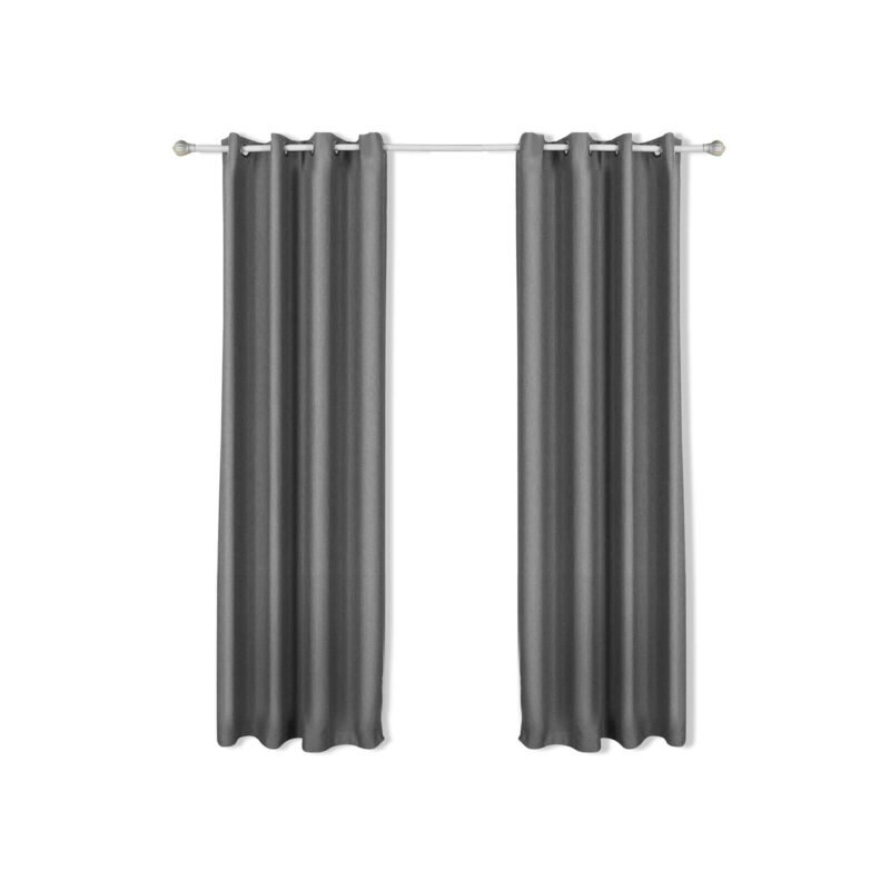 Aizkaru komplekts, 2gab., pelēkā krāsā