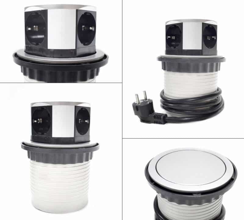 Pagarinātājs 1,5 m, 4 ligzdas